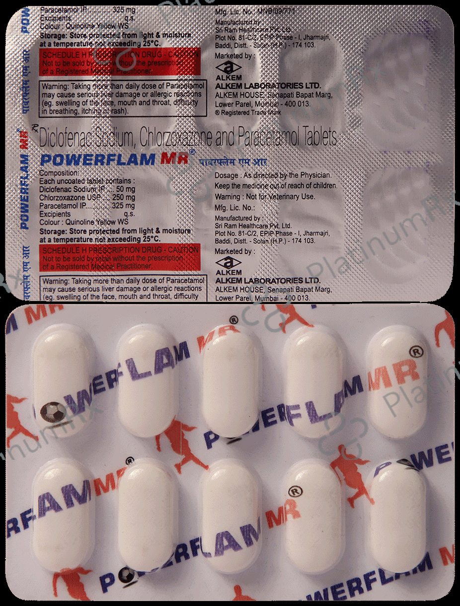 Powerflam 50mg Tablet MR