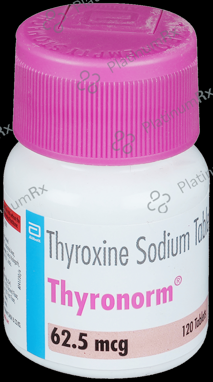 Thyronorm 62.5mcg Tablet 120s