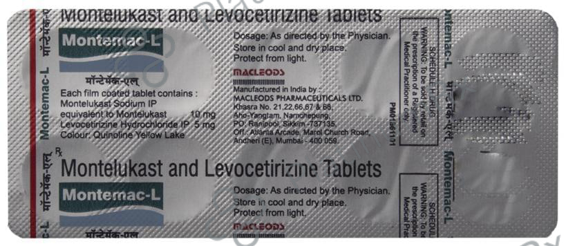 Montemac L 5/10mg Tablet 10s