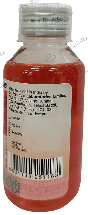 Bro Zedex SF Syrup 100ml