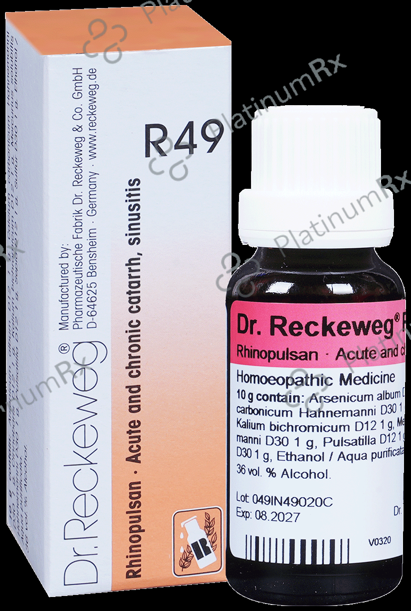 Dr. Reckeweg R49 Sinus Drop