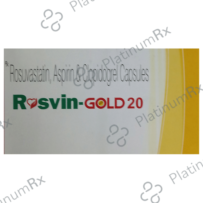 Rosvin Gold 20/75/75mg Capsule 10s