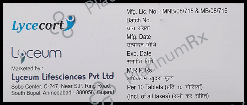 Lycecort Tablet