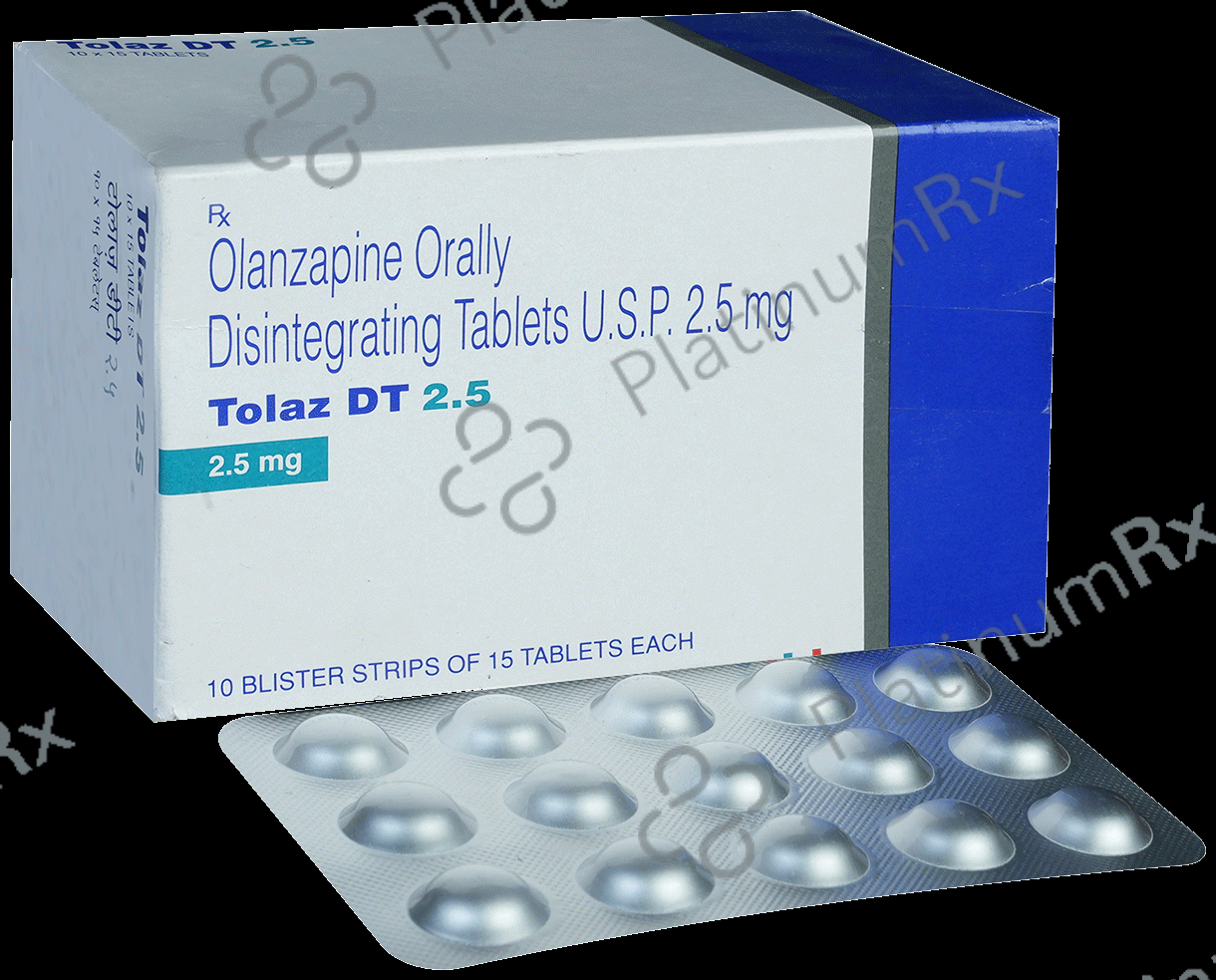 Tolaz DT 2.5mg Tablet DT 15s