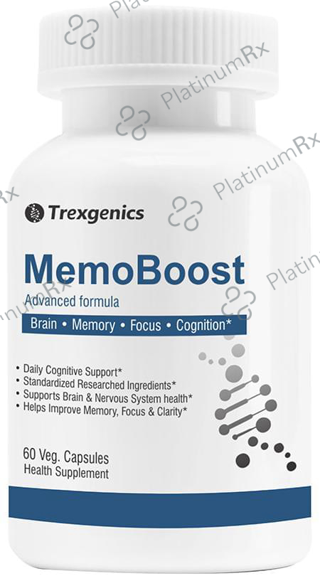 Trexgenics MemoBoost Memory Support Veg Capsule