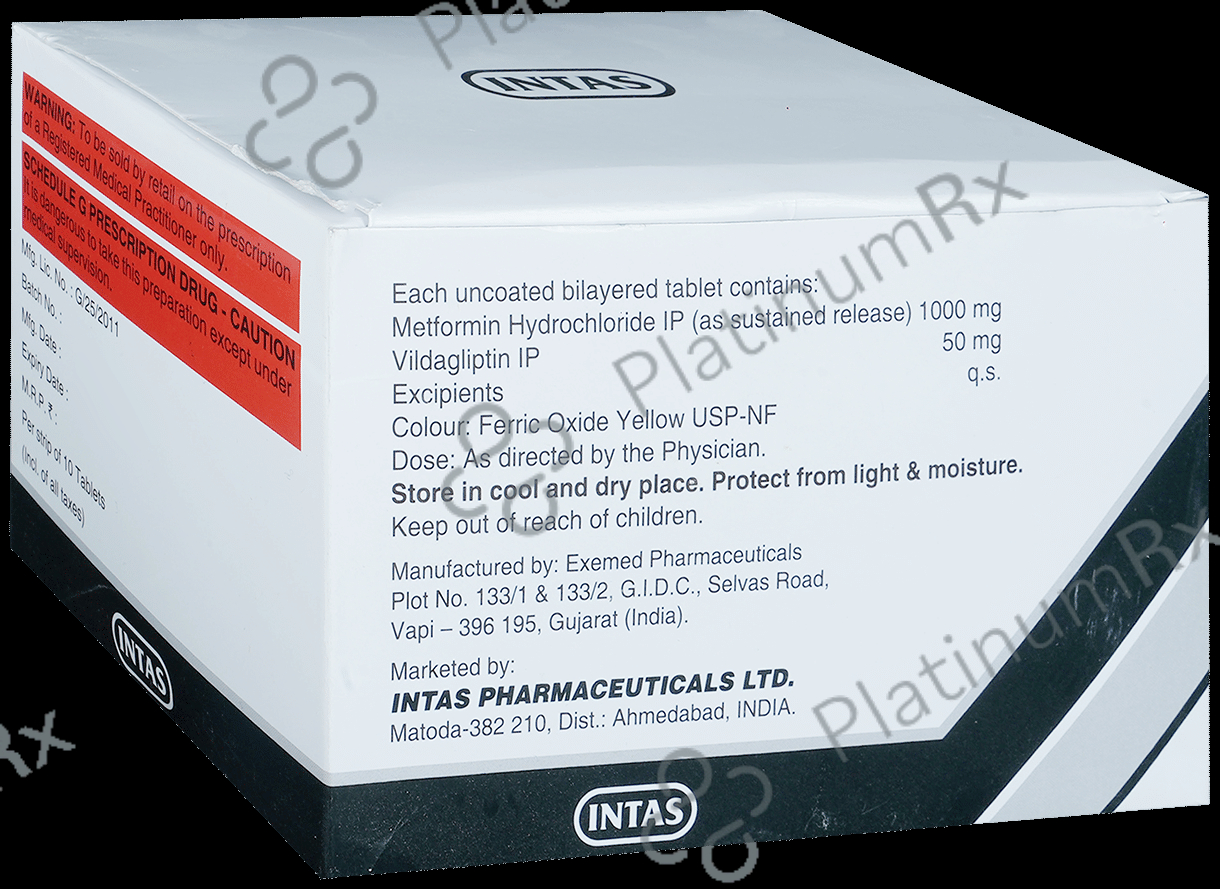 Intaglip-M SR 1000 Tablet