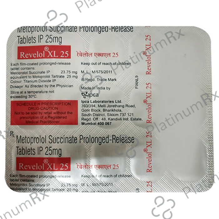 Revelol 23.75mg XL Tablet PR 15s