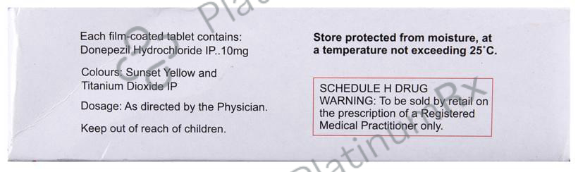 Donep 10mg Tablet 15s