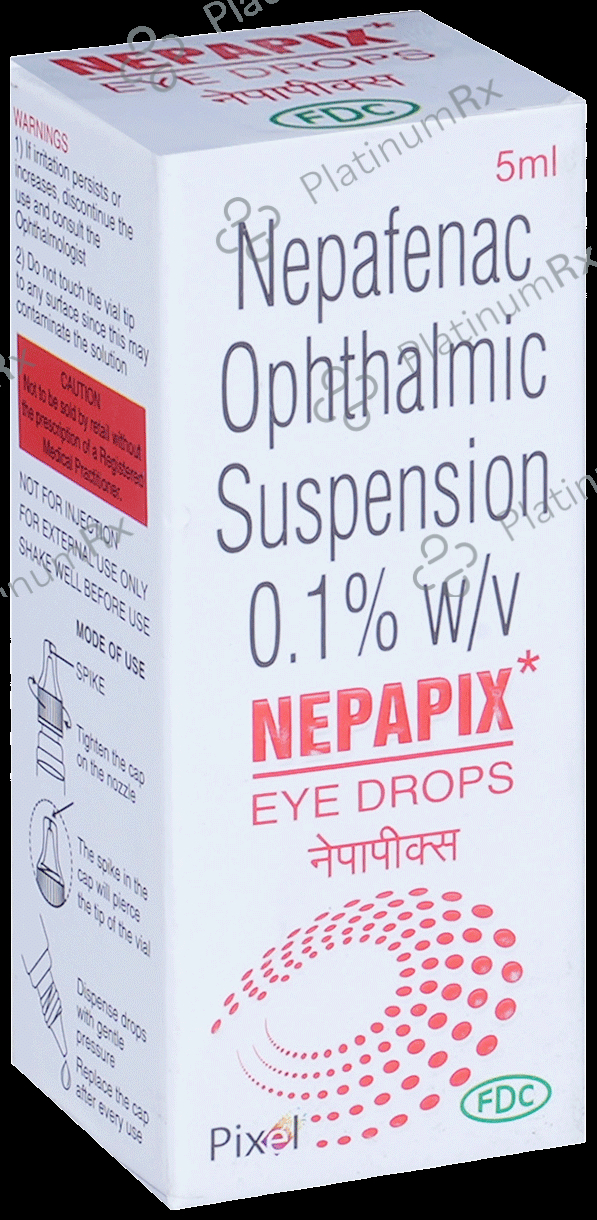 Nepapix 0.1% Eye Drop 5ml