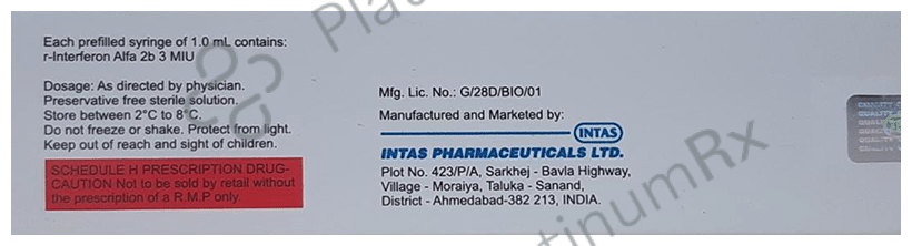 Intalfa 3miu Injection