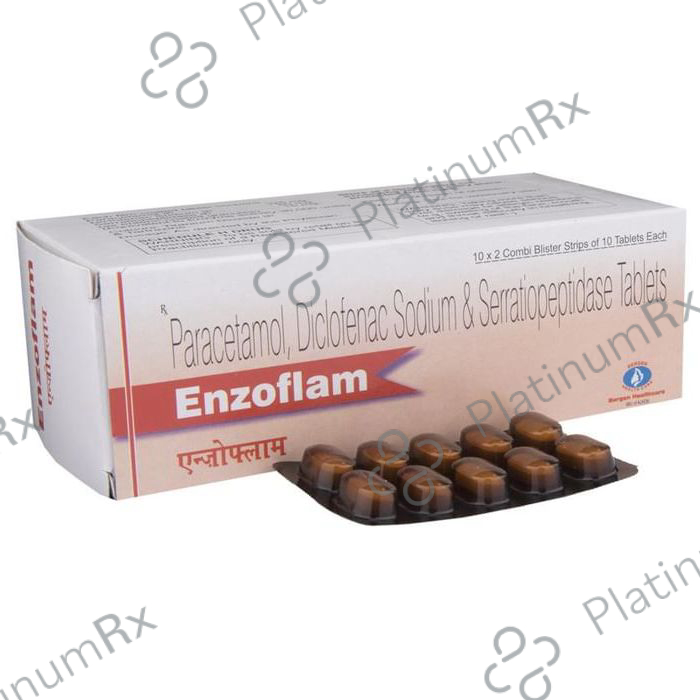 Enzoflam 50/325/15mg Tablet 10s