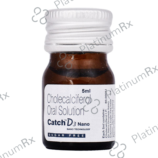 Catch D3 Nano Sugar Free Solution 5ml