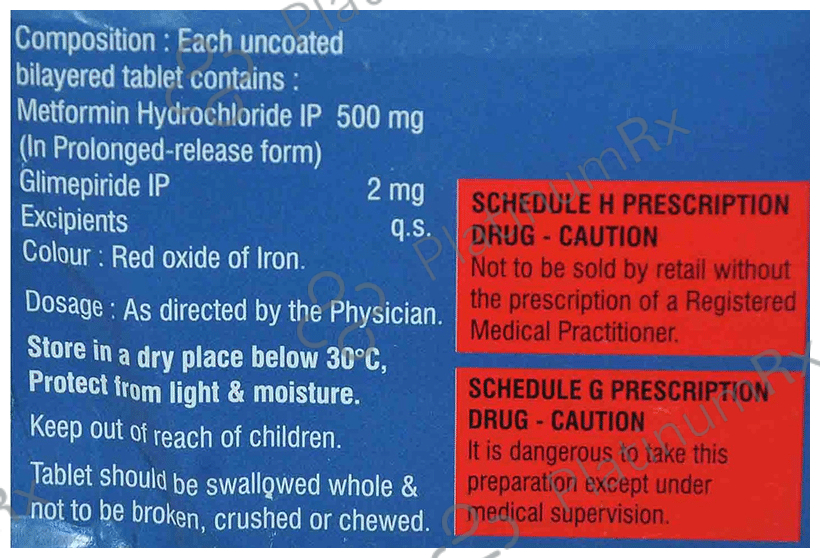 Xilia M 2/500mg Tablet PR 10s
