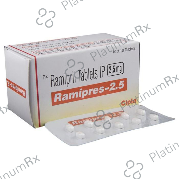 Ramipres 2.5mg Tablet 10s