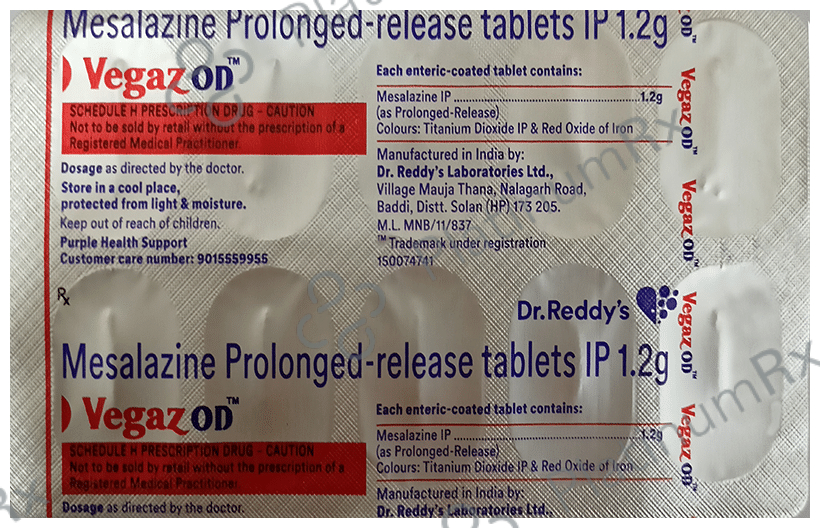 Vegaz OD Tablet PR 10 tablets