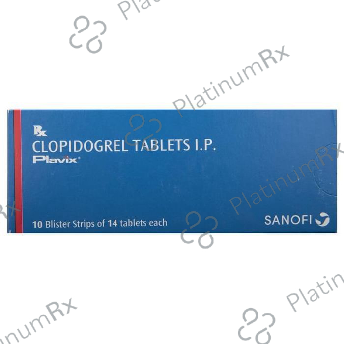 Plavix 75mg Tablet 14s