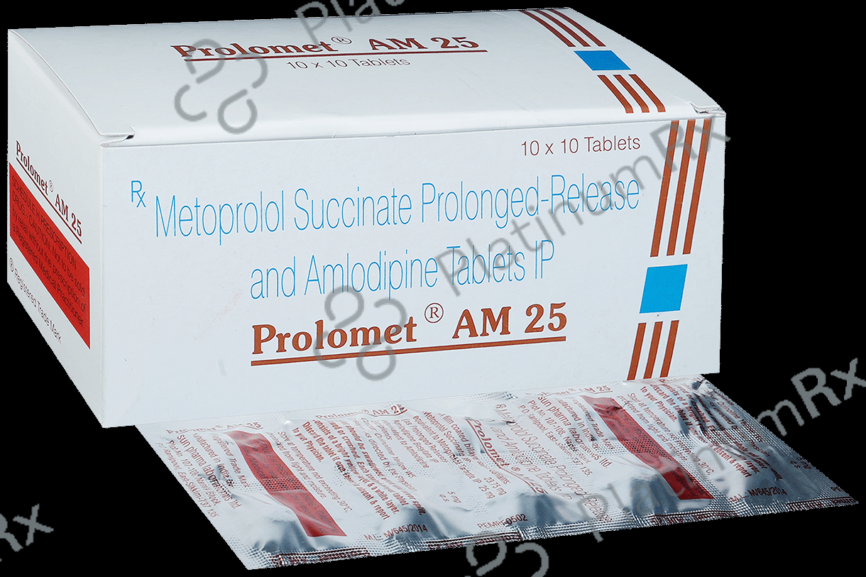 Prolomet AM 5/25mg Tablet PR 10s