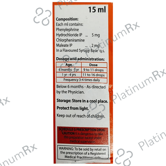 Coriminic 2/5mg Drops 15ml