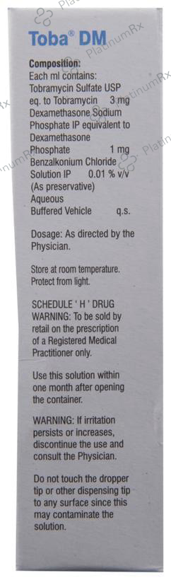 Toba DM Ophthalmic Solution 10ml