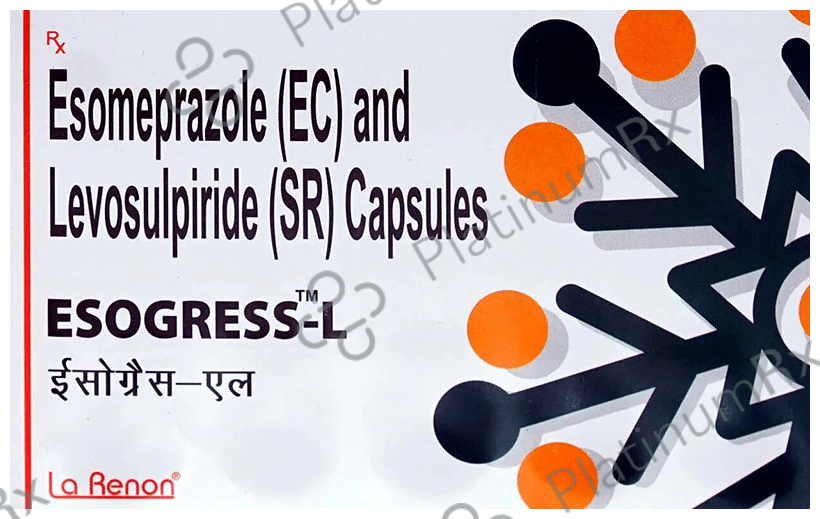 Esogress L 40/50mg Capsule SR 10s