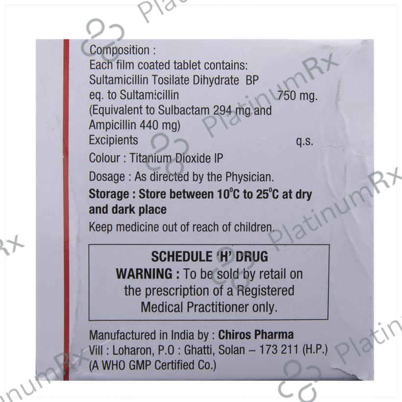 Marzon Duo 750mg Tablet 6s