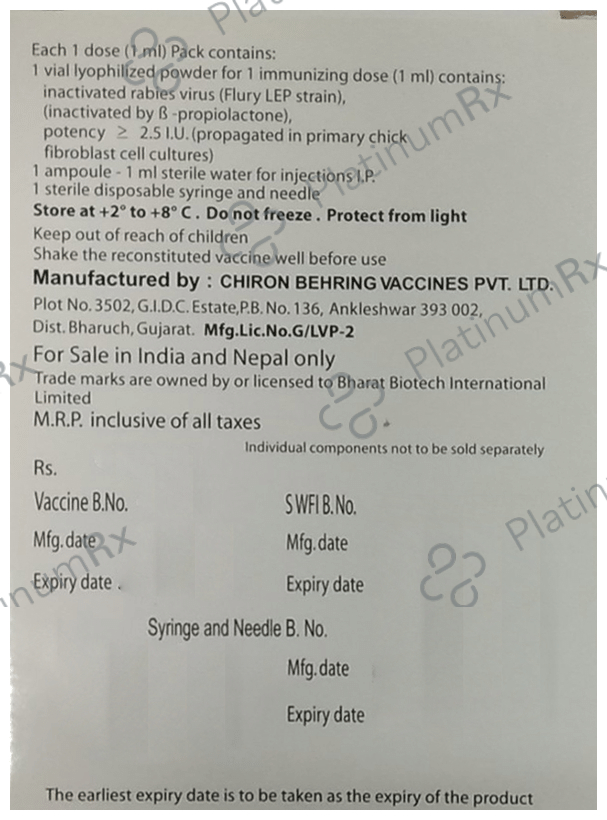 Chirorab Vaccine