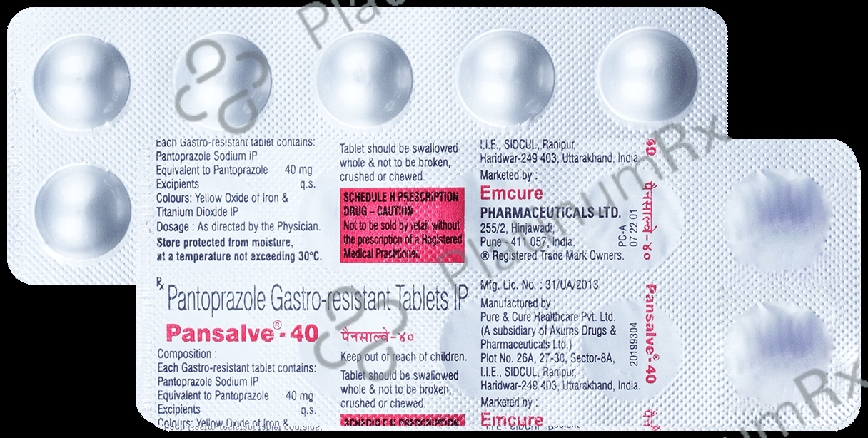 Pansalve 40mg Tablet