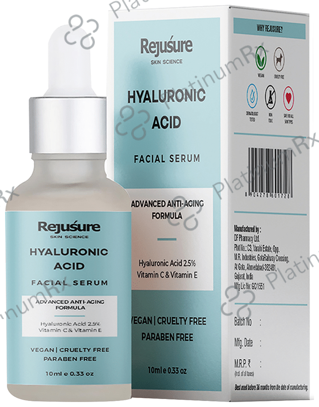 Rejusure Hyaluronic Acid Facial Serum 10 ml