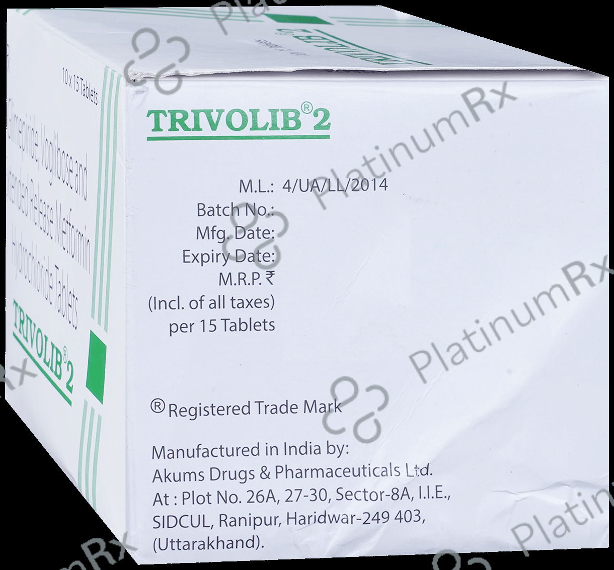 Trivolib Tablet ER 15s