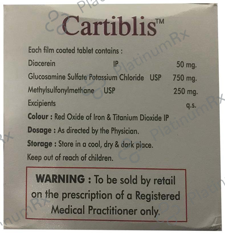 Cartiblis Tablet