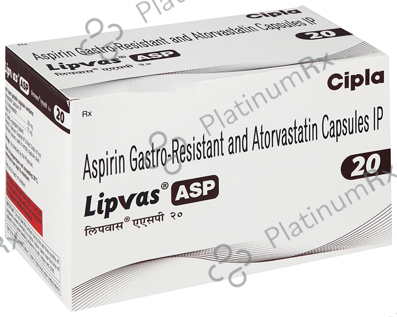 Lipvas ASP 20 Capsule