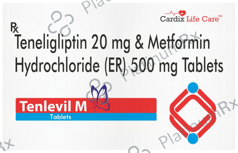 Tenlevil M 500mg/20mg Tablet SR