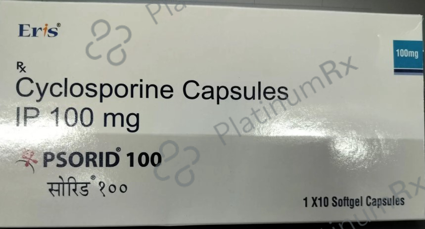 Psorid 100mg Capsule 10s
