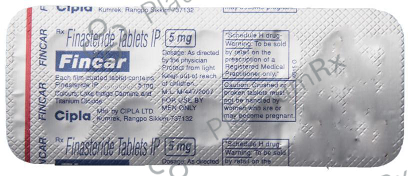 Fincar 5mg Tablet 10s