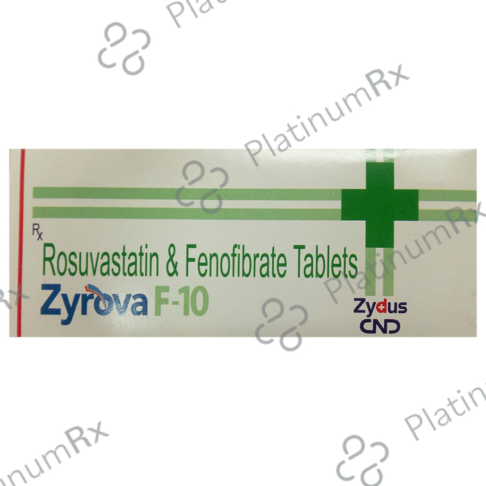 Zyrova F 10 145/10mg Tablet 10s