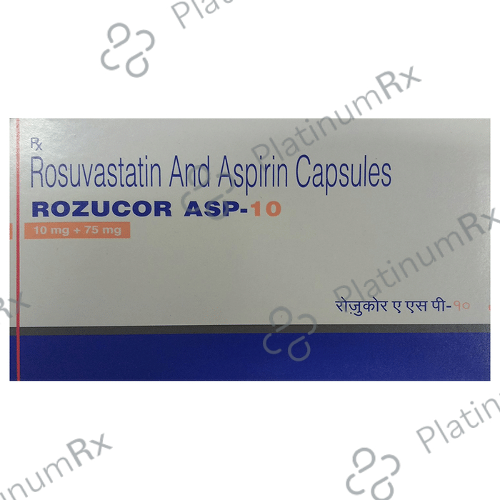 Rozucor ASP 10/75mg Capsule 10s