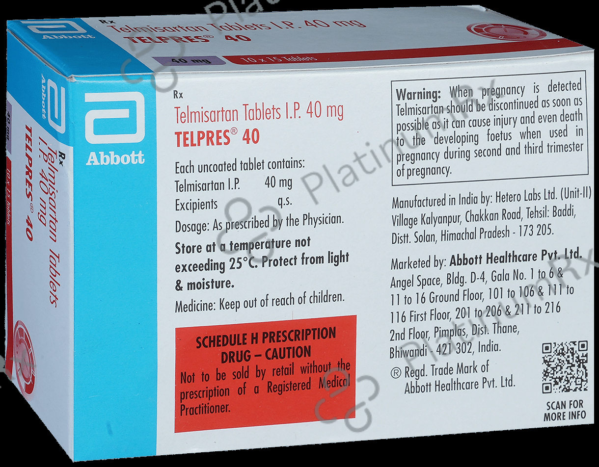 Telpres 40mg Tablet 15s