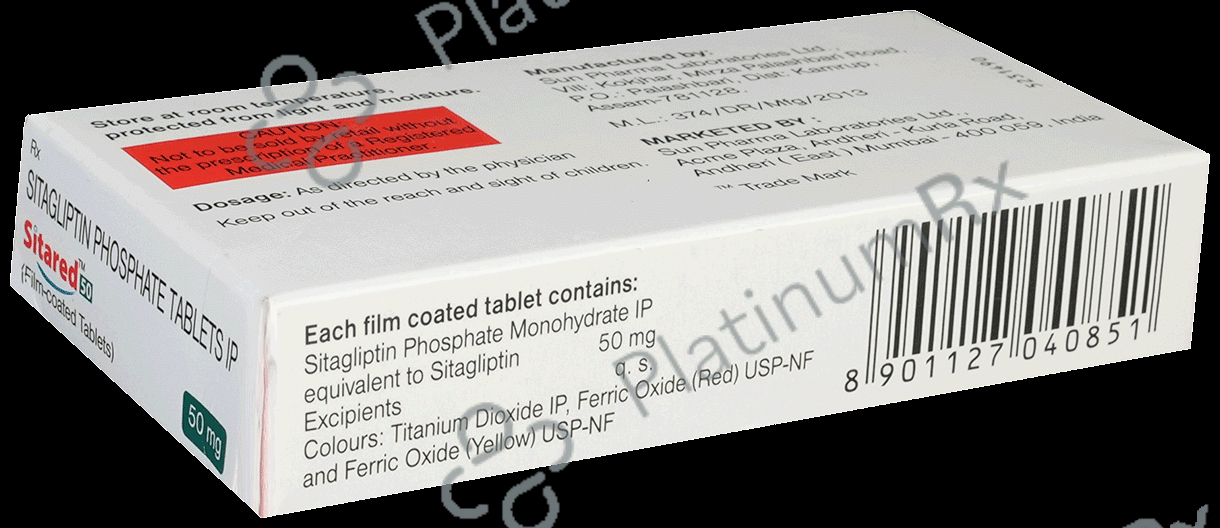 Sitared 50 Tablet