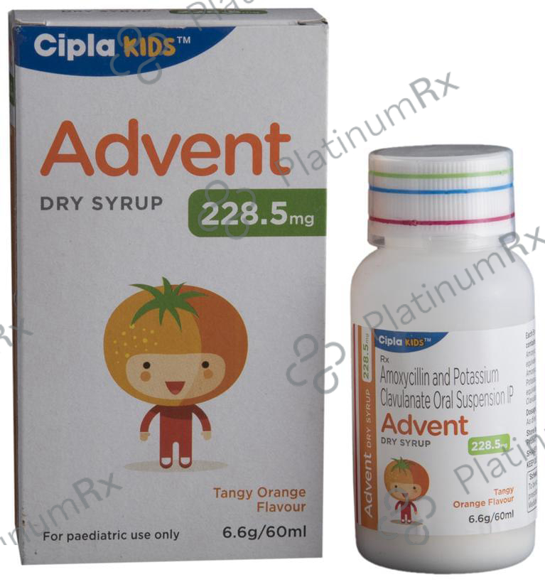 Advent 228.5mg Dry Syrup 60ml