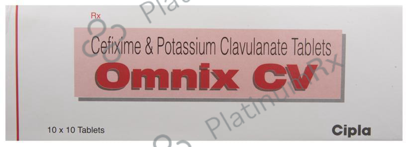 Omnix CV 200/125mg Tablet 10s