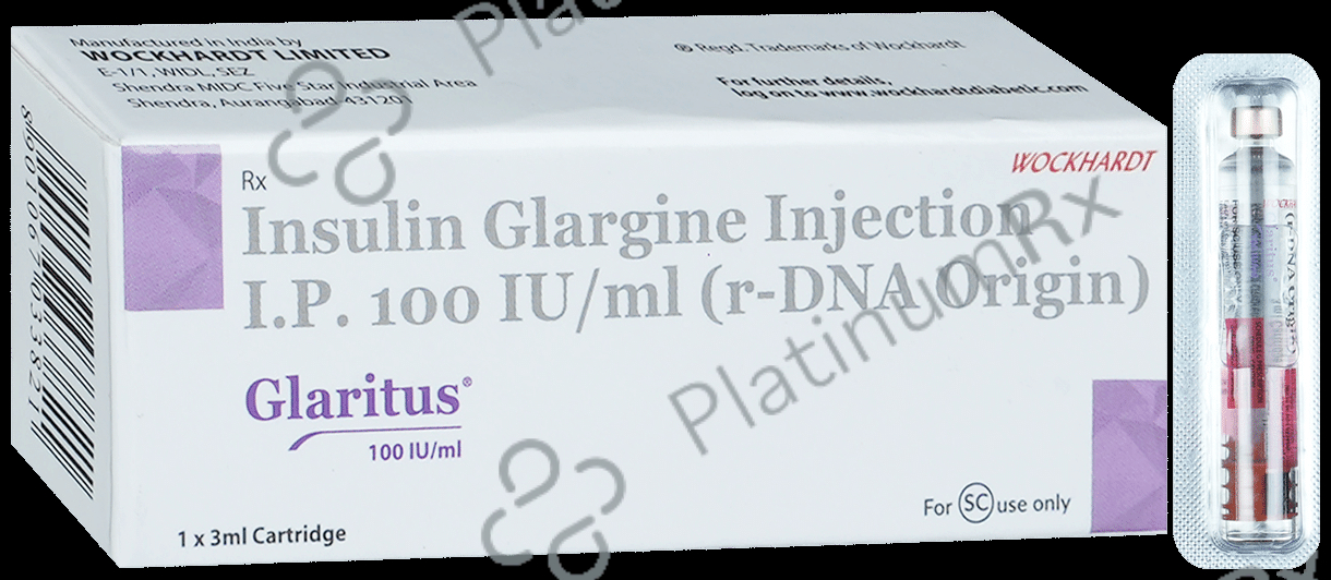 Glaritus (100 IU/ml) (1*3ml Cartridge)