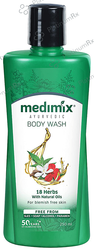 Medimix Ayurvedic 18 Herbs with Natural Oils Body Wash