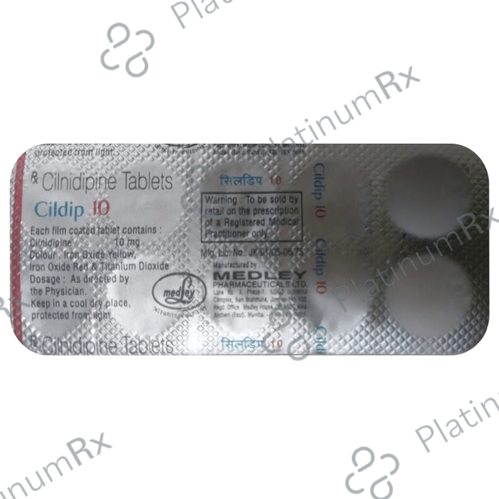 Cildip 10mg Tablet 10s