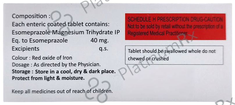 Esovax 40mg Tablet