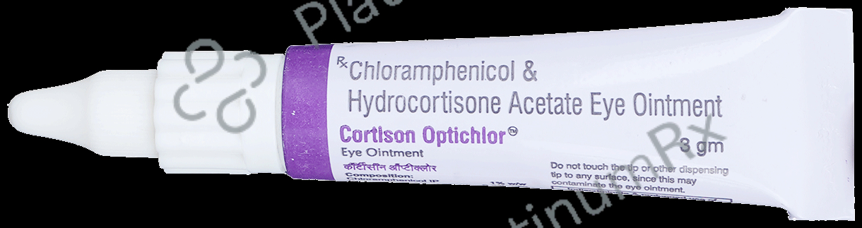 Cortison Optichlor Eye Ointment 3gm