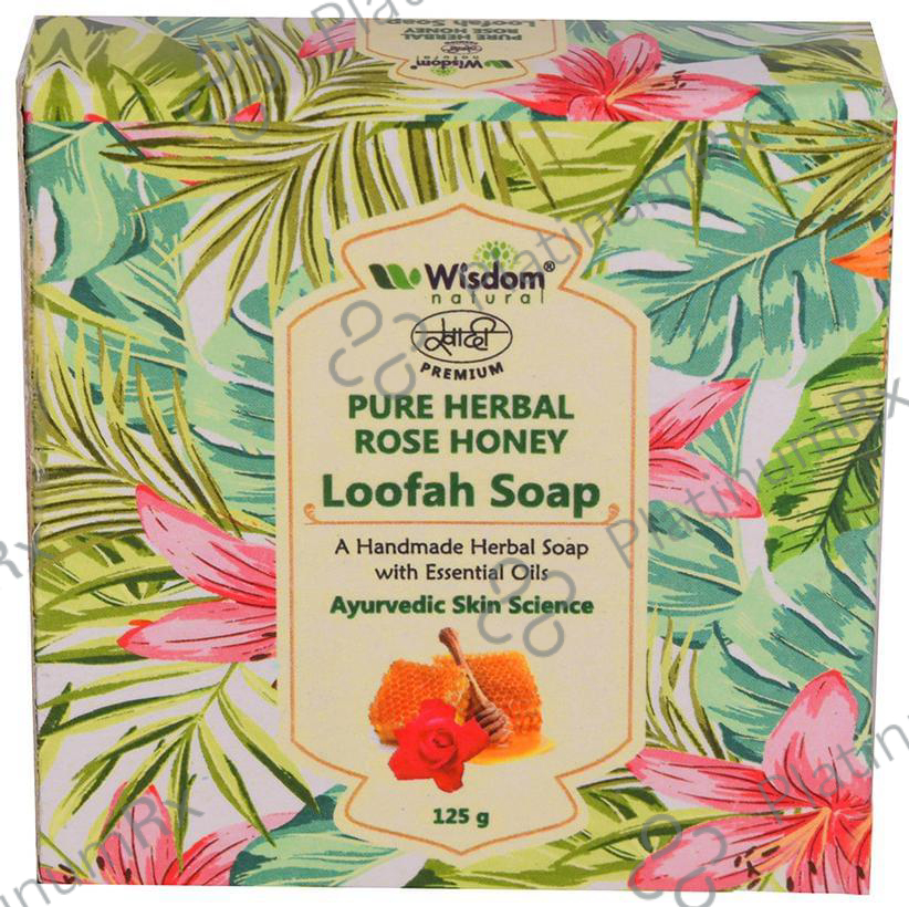 Wisdom Natural Pure Herbal Loofah Soap