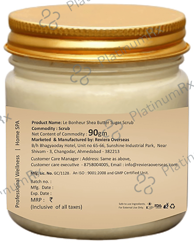 Le Bonheur Shea Butter Sugar Scrub