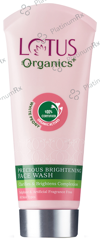 Lotus Organics+ Precious Brightening Face Wash 100 gm
