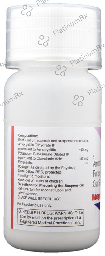 Mega CV Forte 457mg Dry Syrup 30ml