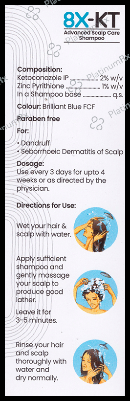 8X KT Shampoo 60ml